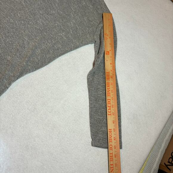 Tickled Teal Lightweight Knit Sweater Gray Size Small Women's - Picture 3 of 6